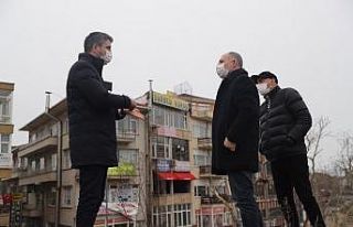 Başkan Gökhan Yüksel’den proje alanlarına çıkarma