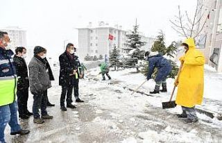 Başkan Köse saha çalışmalarını denetledi