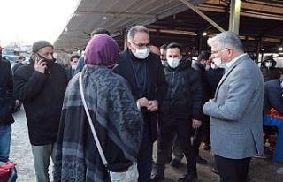 Başkan Kuş vatandaşlarla bir araya gelmeye devam...