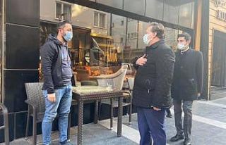 Başkan Orkan’dan esnaf ve muhtarlara ziyaret