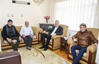 Başkan Özkan’dan seleflerine ziyaret