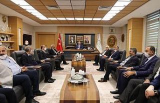 Başkan Ramazan’a ziyaret