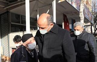 Başkan Söğüt, Çamlıtepe esnafını ziyaret etti