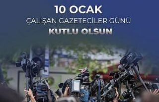 Başkan Tanış’tan 10 Ocak Çalışan Gazeteciler...