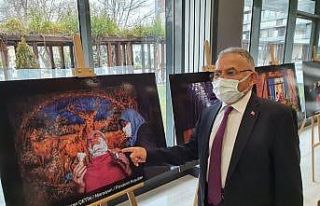 Başkanlar ’Pandemi ile Yaşam’ konuşu sergiyi...