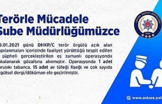 Başkent’te DHKP-C operasyonu: 3 gözaltı
