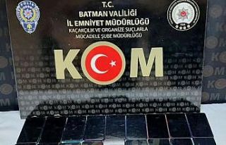 Batman’da 22 adet gümrük kaçağı cep telefonu...