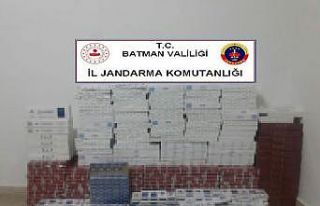 Batman’da 2 bin 567 paket kaçak sigara ele geçirildi