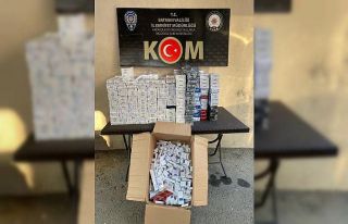 Batman’da 4 bin 700 paket kaçak sigara ele geçirildi
