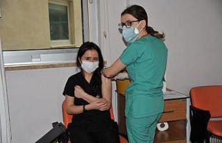 BAÜN Hastanesinde Covid 19 Aşılama Programı Başladı