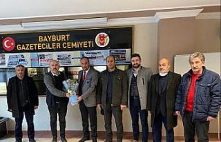 Bayburt Gazeteciler Cemiyeti’ne ’10 Ocak’ ziyaretleri