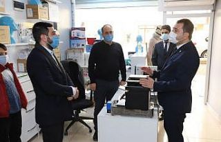 Baydilli esnafın taleplerini dinledi