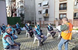 Bayraklı Belediyesinde çalışanlara mesleki yeterlilik...