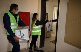 Bayraklı Belediyesinden 41 bin aileye sosyal destek