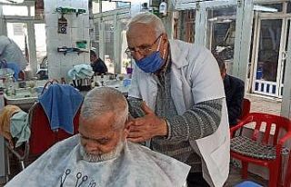 Berberlikte 60 yılı geride bıraktı, tıraşa devam...