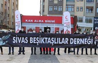 Beşiktaş taraftarından örnek davranış