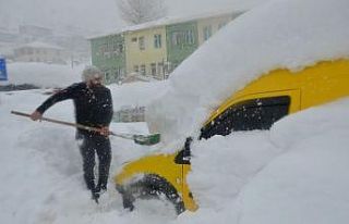 Beytüşşebap kar altında