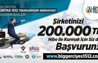 BİGG Erciyes TÜBİTAK 1512 Teknogirişim Sermaye...