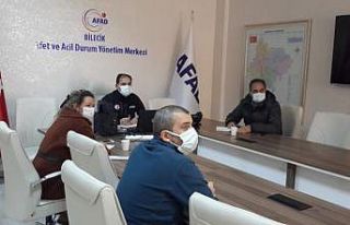 Bilecik AFAD personeli İRAP toplantısına katıldı