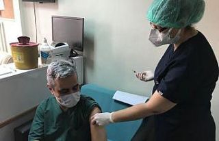 Bilecik’te Korona virüs aşısı yapılmaya başladı