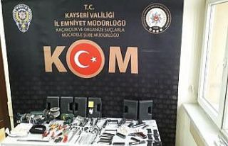 Binanın bodrum katını imalathaneye çevirip kurusıkı...