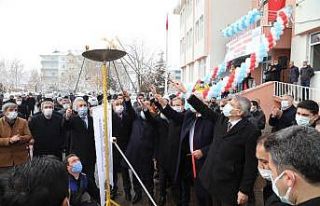 Bingöl Solhan’da doğalgaz meşalesi yandı