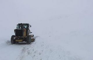 Bingöl’de kar nedeniyle 45 köy yolu ulaşıma...