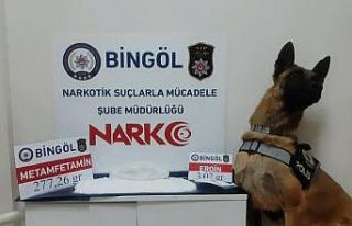 Bingöl’de kasık arasına gizlediği uyuşturucuyla...