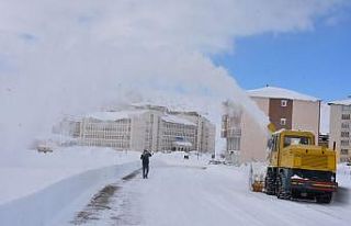 Bitlis kara gömüldü 214 köy yolu ulaşıma kapandı