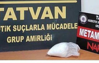 Bitlis’te metanfetamin ele geçirildi
