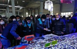 Bozüyük’te balık satıcılarına yönelik denetim...