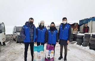 Bu ilçede yaban ve sokak hayvanlarına yarım ton...