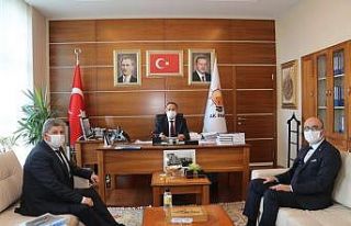 Bünyan heyetinden Mehmet Özhaseki’ye ziyaret