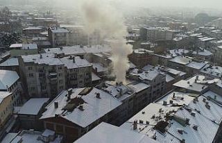 Bursa’da itfaiye ekiplerinin zor anları