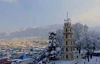Bursa’da kar başka güzel