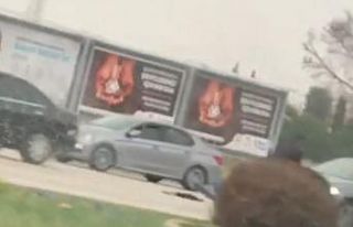 Bursa’da trafikte yol verme kavgası kameraya yansıdı