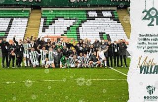 Bursaspor’dan yeni yıl mesajı