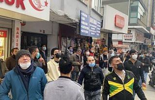 Çağlayan’da bir otelde çıkan yangını film...