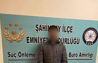 Çalıntı malzeme hırsızı yakalandı