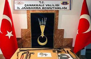 Çanakkale’de kablo hırsızı yakalandı