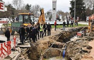 Canbolat ve Aktaş İnegöl’de projeleri inceledi