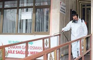Çankaya’da pandemi ilaçlaması