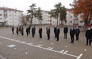 Çankırı’da ders zili çaldı, İstiklal Marşı...