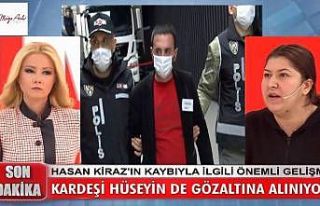 Canlı yayında gözaltı