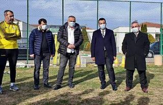 Çarşambaspor’a moral ziyareti