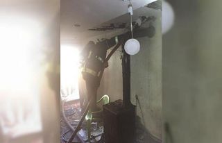 Çatak’ta ev yangını