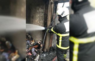 Çaycuma’da bir evde tüp bomba gibi patladı