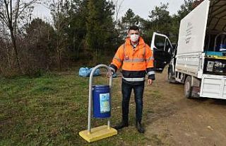 Cephanelik Mesire Alanında temizlik çalışması