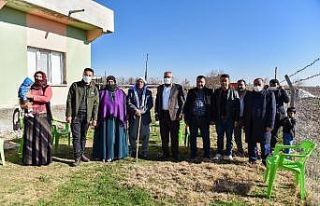 Ceylanpınar’da park çalışması