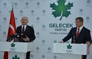 CHP Genel Başkanı Kılıçdaroğlu’ndan Davutoğlu’na...